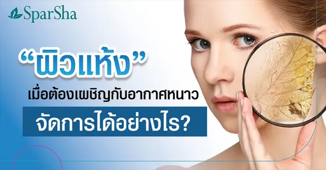 ผิวแห้งเมื่อต้องเผชิญกับอากาศหนาวจัดการได้อย่างไร